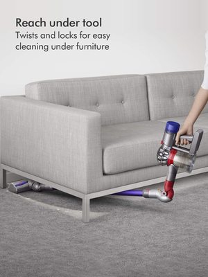 Dyson V7 Animal Vacuum Cleaner's flexibility.
