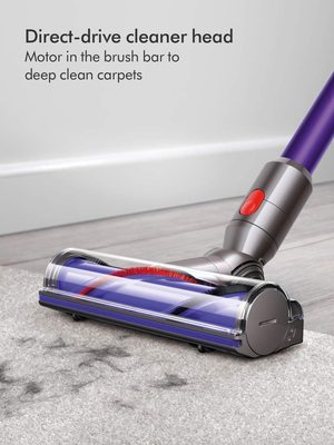 Dyson V7 Animal Vacuum Cleaner's direct-drive cleaner head.