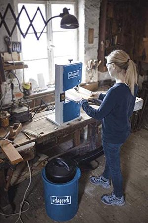 Scheppach Dust Extractor in use.