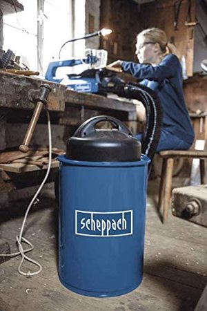 Scheppach Dust Extractor in use.